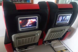 City Bus Interior Destnation แสดงแผงแสดงผล LED